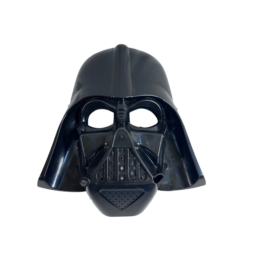 Star Wars Darth Vader Mask One Size Black Plastic Costume Accessory Kids